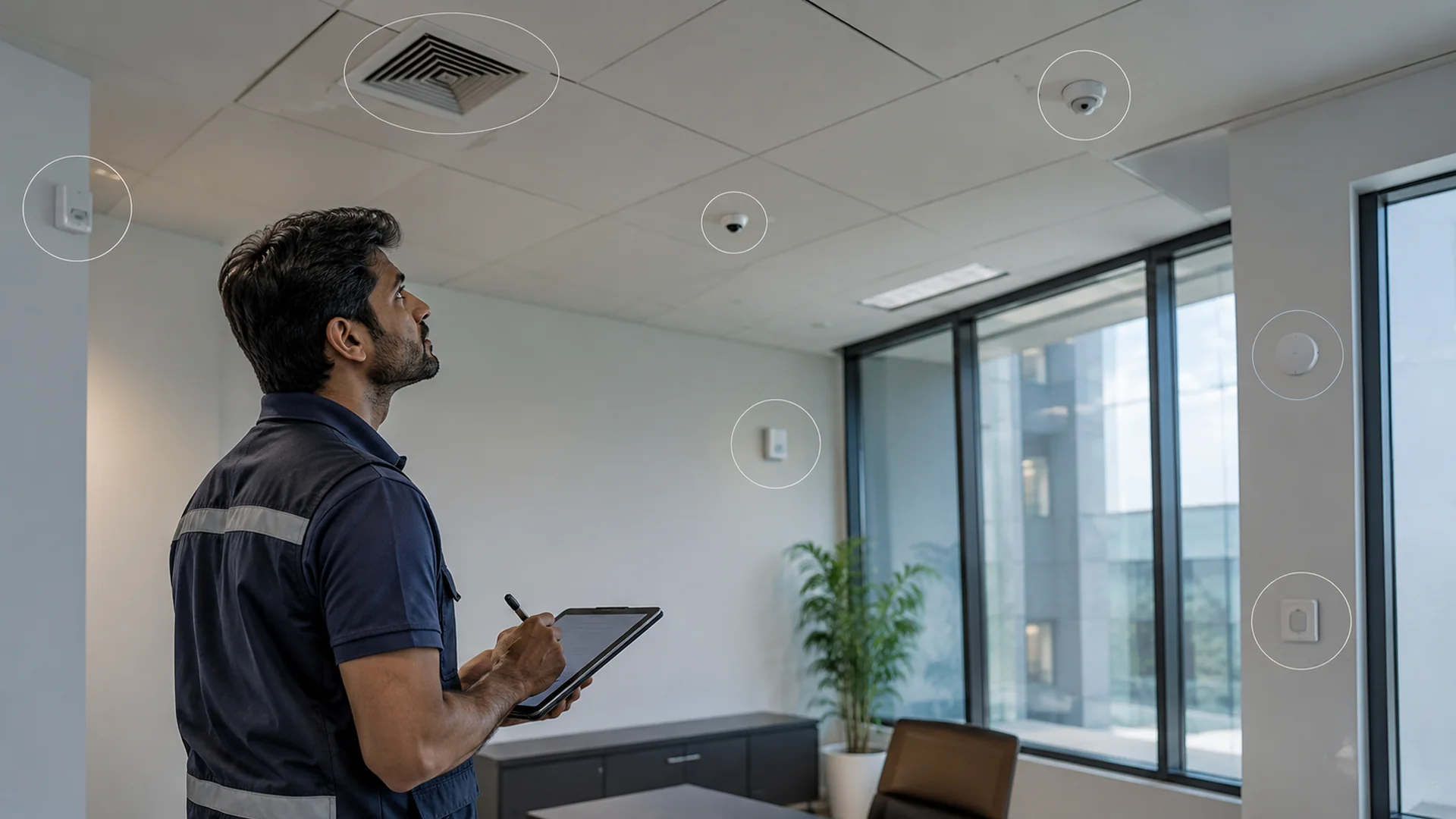 صورة عجمي المعتمدة لموضوع مراقبة IoT للفنادق والمرافق