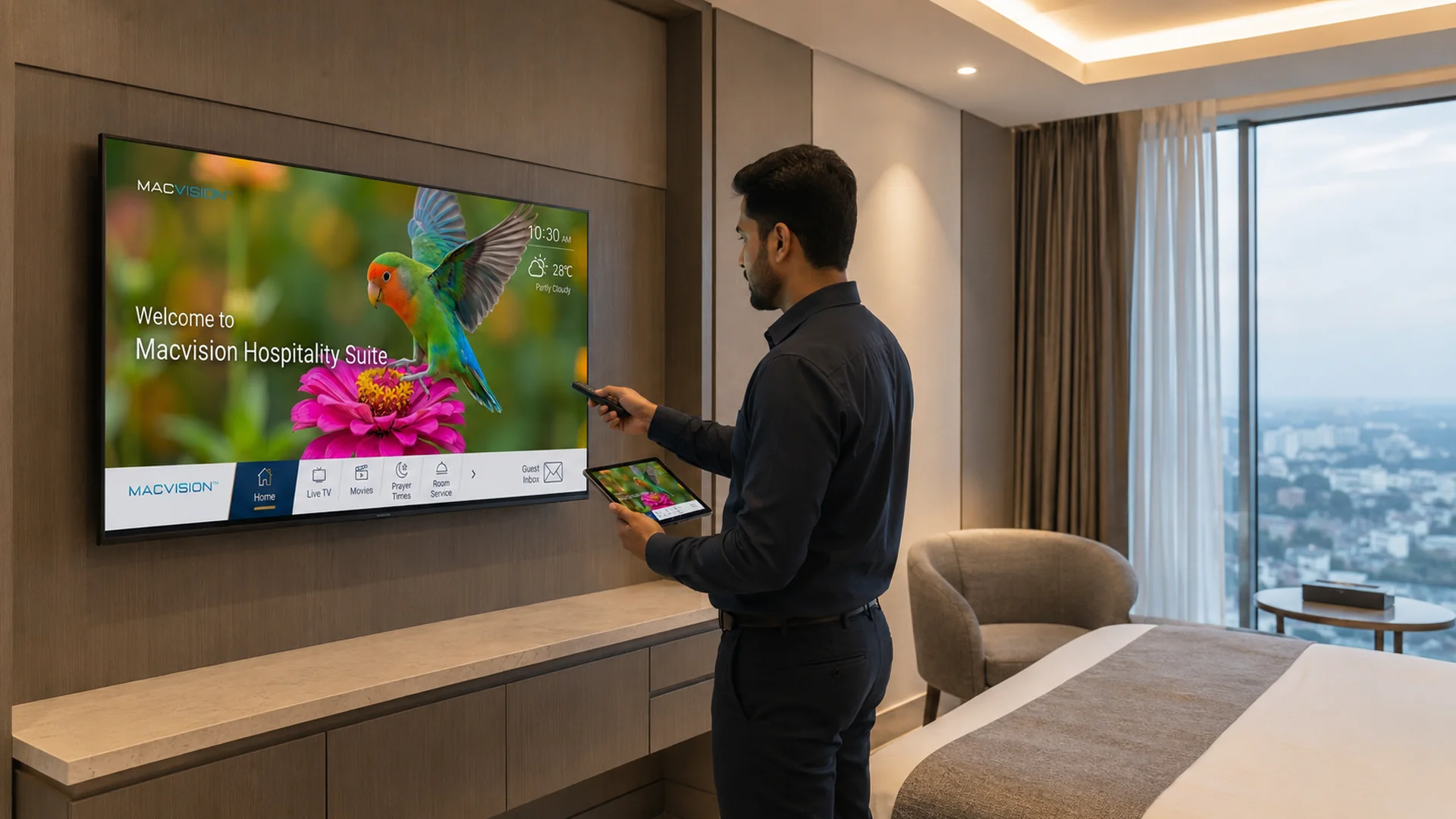 School IPTV and Campus Information Systems system architecture and endpoints