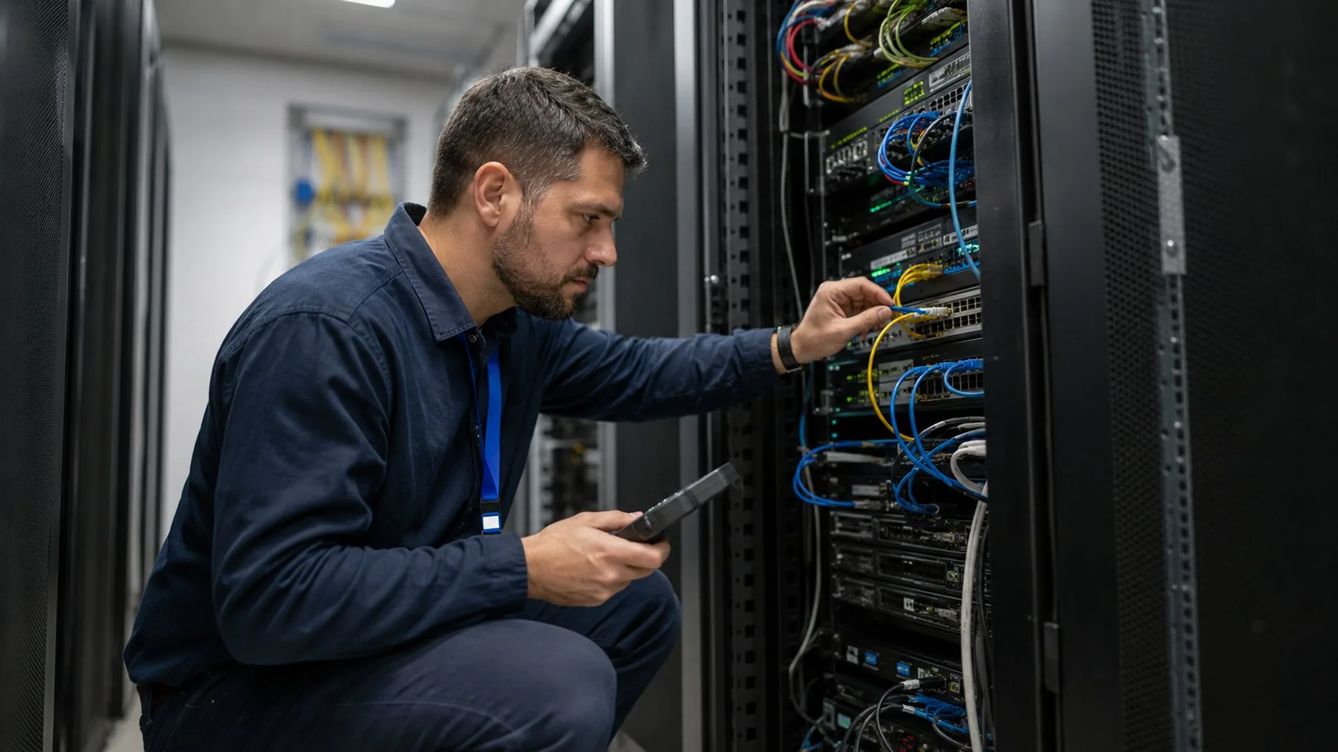 Structured cabling work